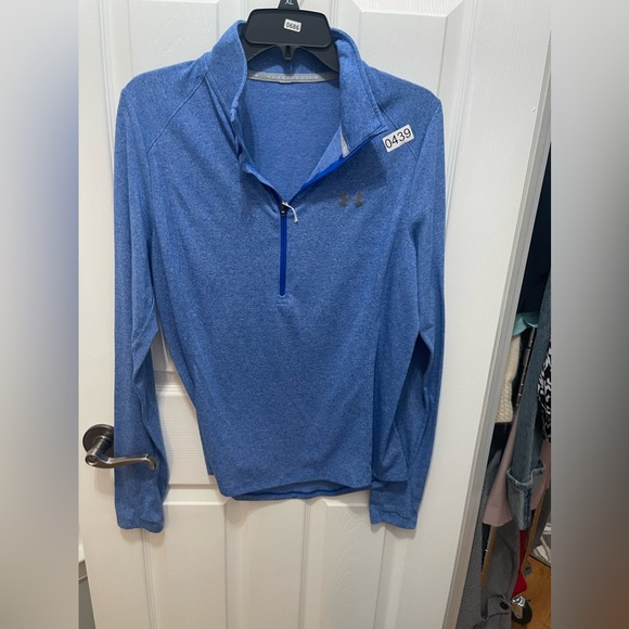 Under Armour Other - Under Armour blue half zip pull over medium